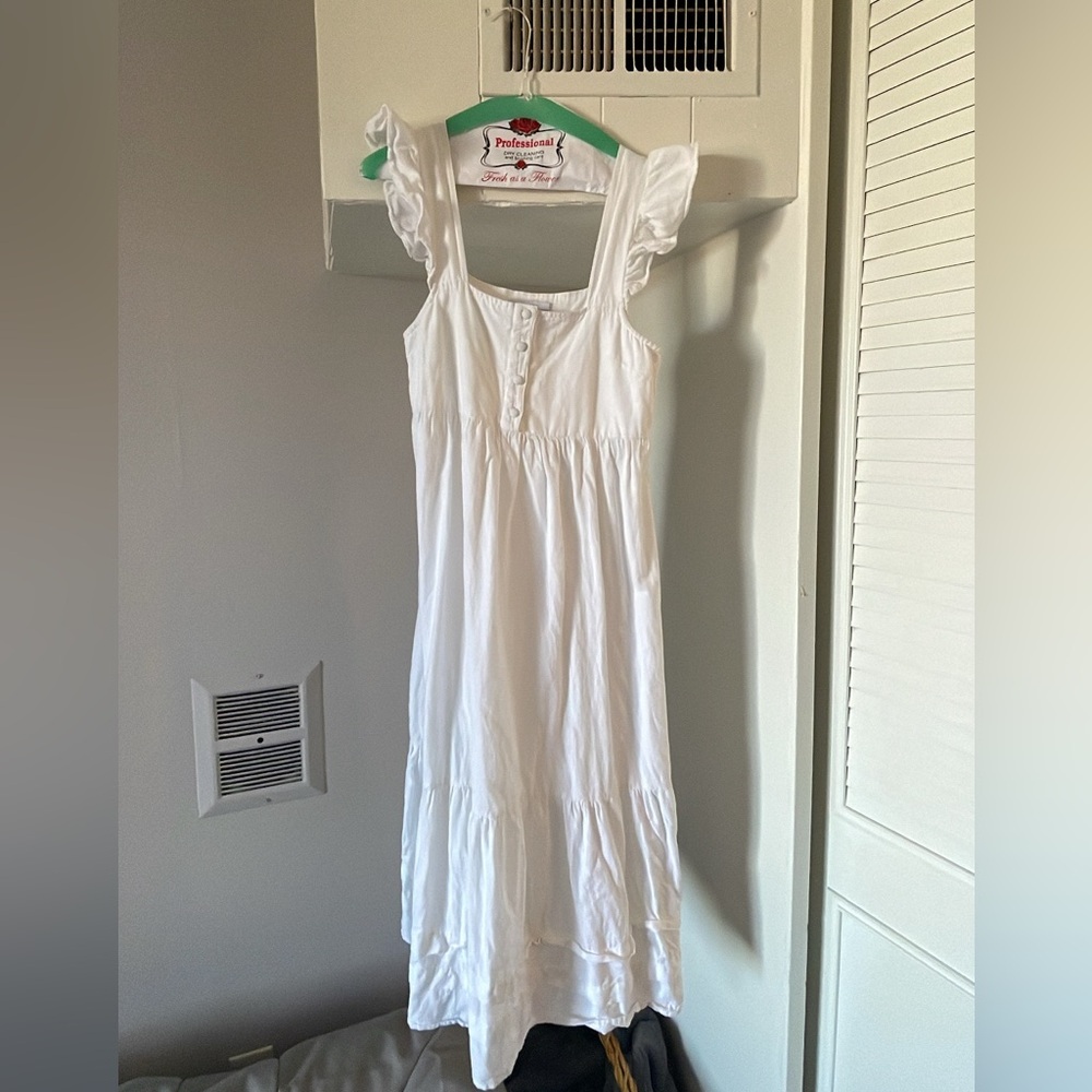 White cotton dress - size small